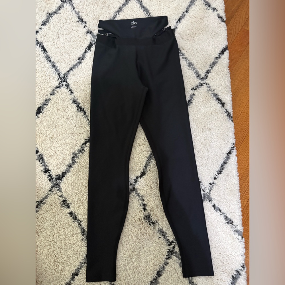 ALO Yoga Jet Black High-Waist Leggings